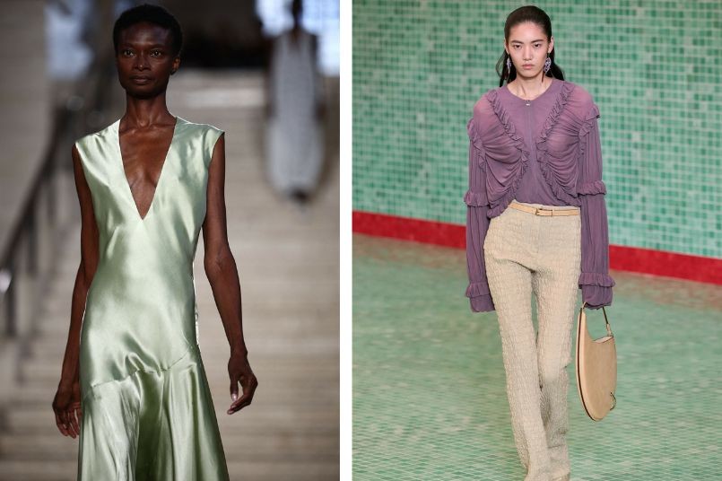 pistacjowy trendy wiosna 2025