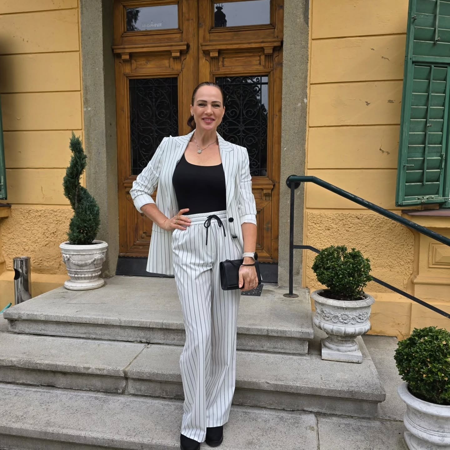 Exmoderátorka a podnikateľka Adriana Kneissl.