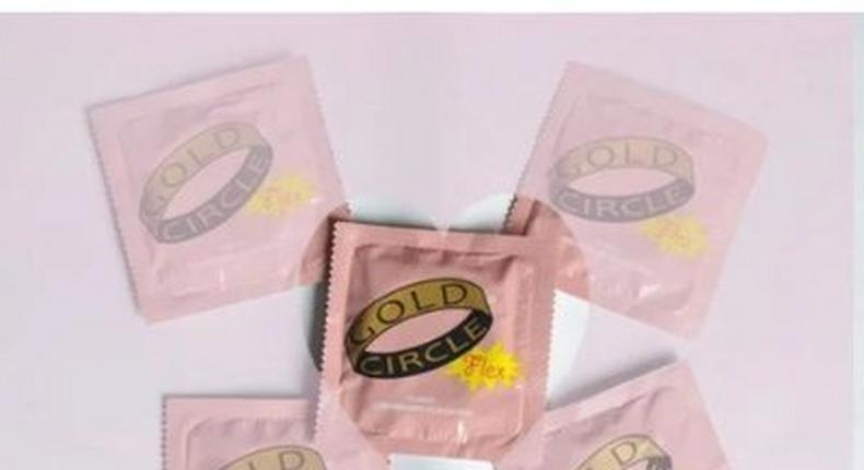 Gold Circle Flex Condoms 