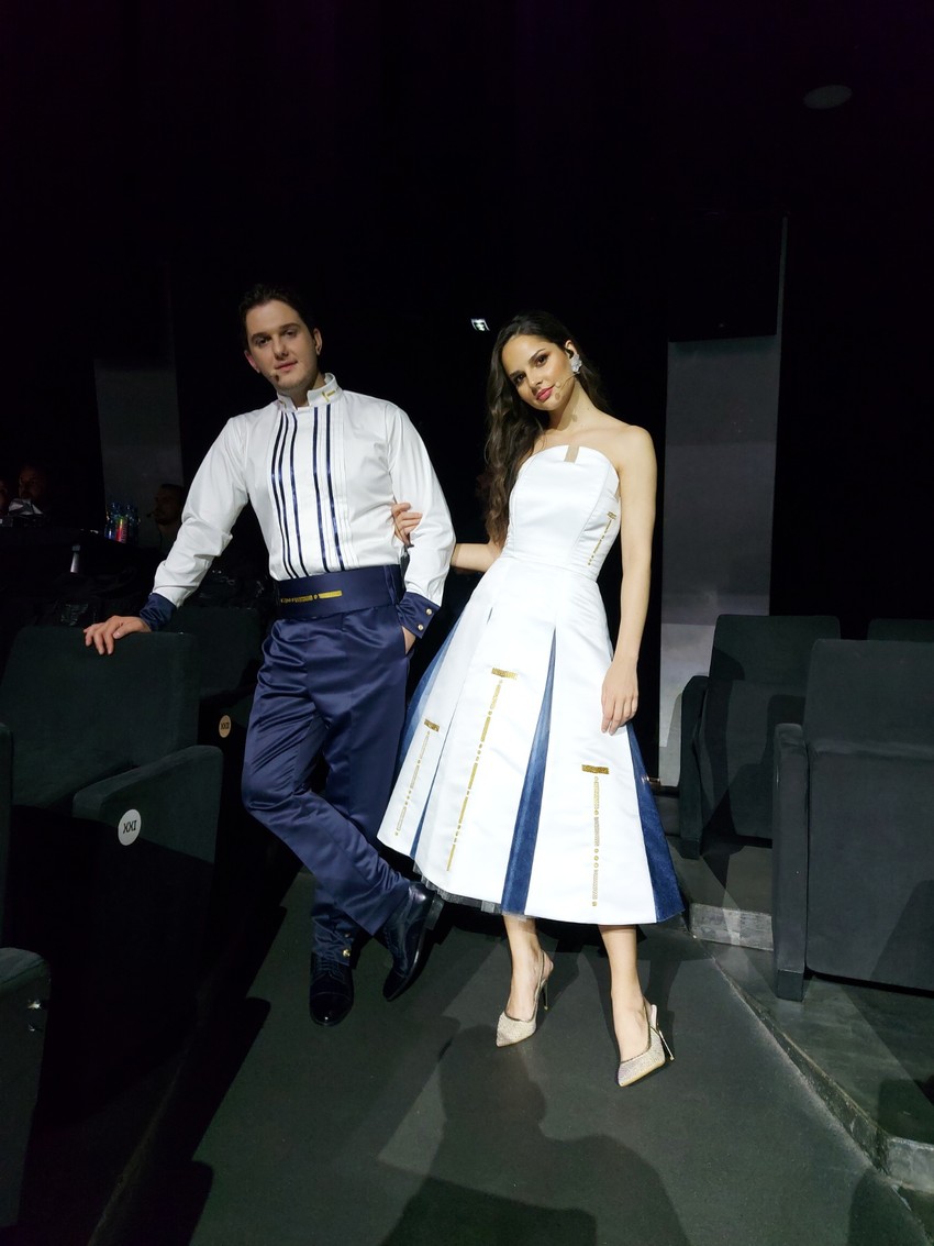 David je dizajnirao kostime voditeljskog para na ovogodišnjem "Beogradskom proleću"