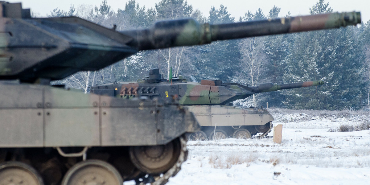 Według brytyjskiej gazety Ukraina mogłaby w polskiej fabryce produkować czołgi. Zdjęcie ilustracyjne