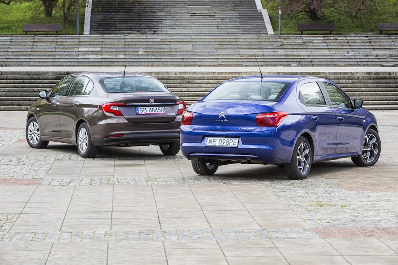 Fiat Tipo sedan kontra Citroen C-Elysee