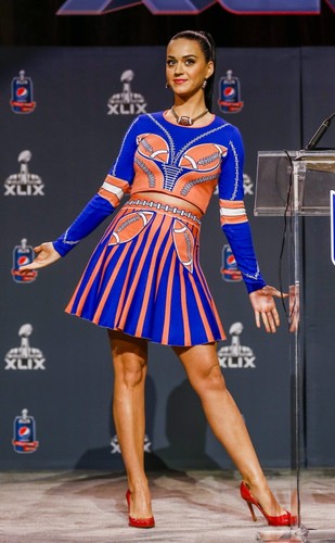 Katy Perry już gotowa na Super Bowl 2015
