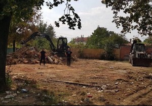 ledine rusenje bespravnog objekta