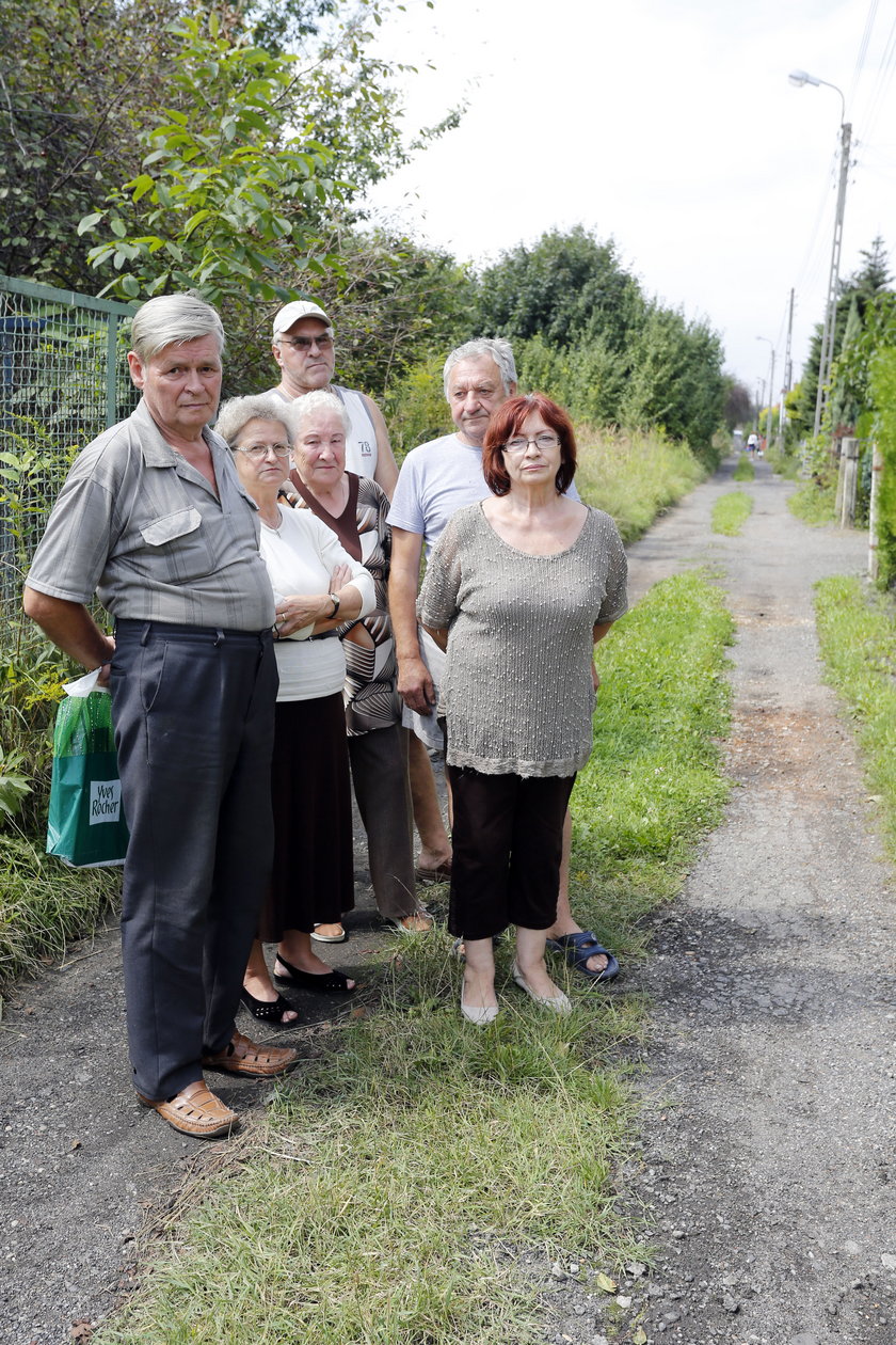 Sosnowiec. Brak drogi przy ul. Południowej 