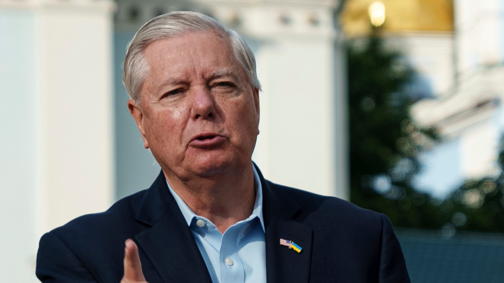 Republikánsky senátor Lindsey Graham z Južnej Karolíny.