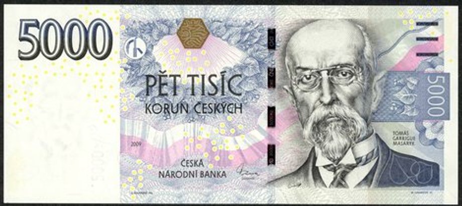 5000 koron czeskich (5000 CZK)