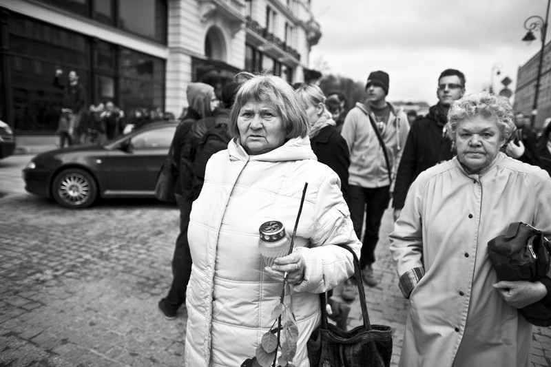 AA ŻAŁOBA W WARSZAWIE