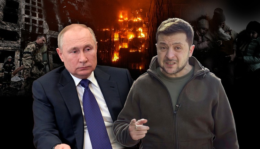 Vladimir Putin i Volodimir Zelenski