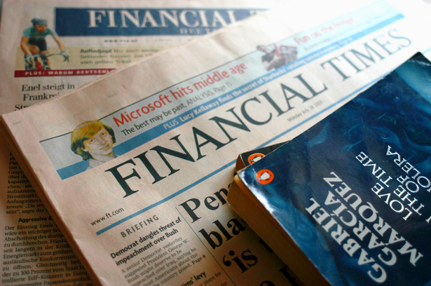 Wydawca Financial Times podnosi prognozy zysku