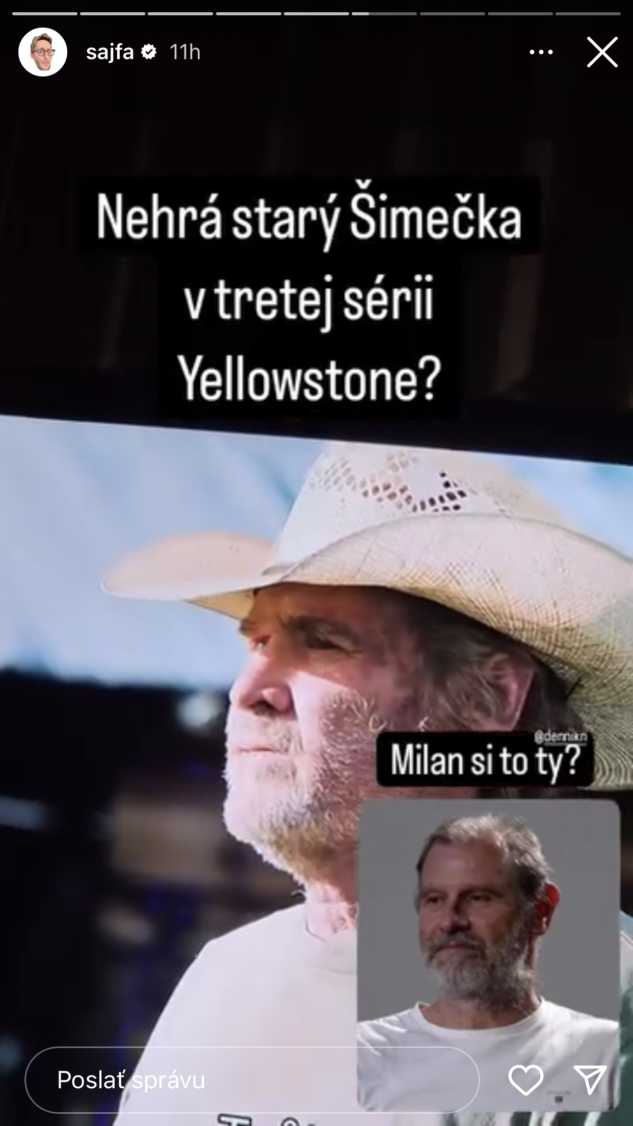 Sajfa si všimol zaujímavý detail.