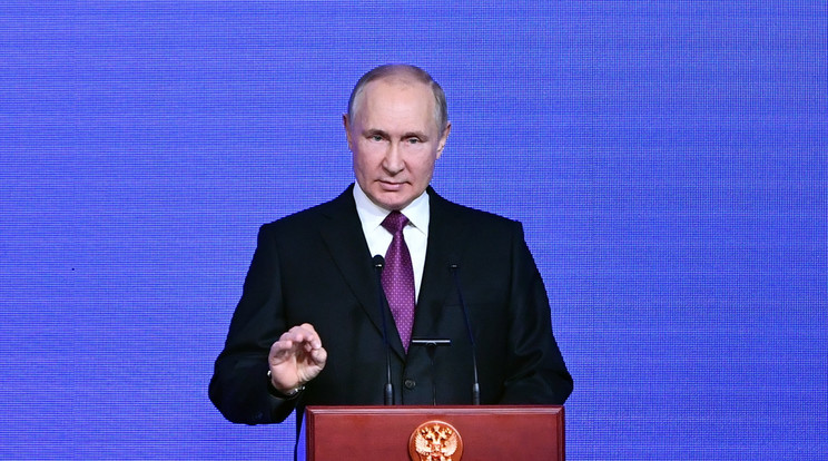 Putyin szorosabb kapcsolatot akar kötni a Kelet nagyhatalmával / Fotó: MTI/EPA/Szputnyik/Kreml/Pool/Jevgenyij Bjatov