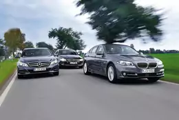 BMW 518d, Mercedes E200 CDI oraz Volvo S80 D2 - Mistrzowie dalekiego dystansu | Porównanie