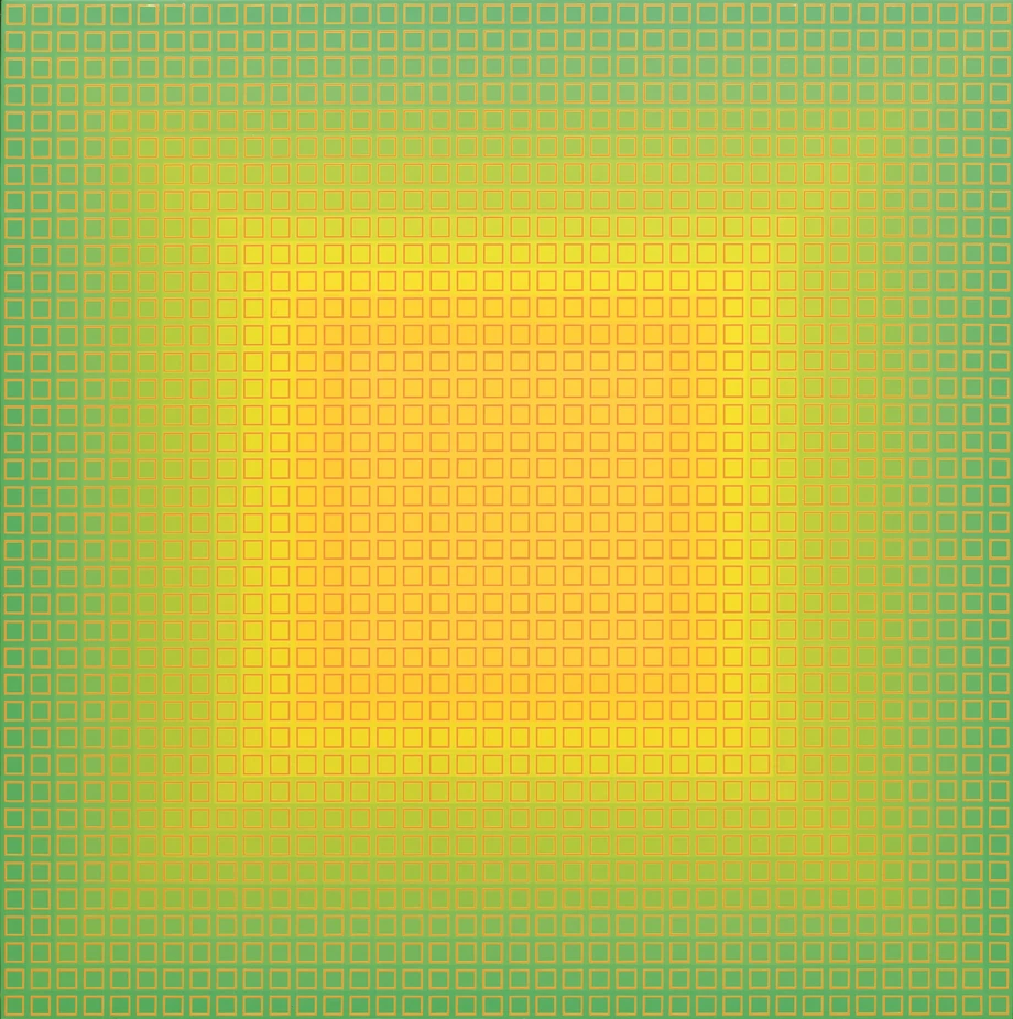 „Filtration (GREEN)” (1977r.) Juliana Stańczaka sprzedany na aukcji Sztuka Współczesna. Op-Art i Abstrakcja Geometryczna 3 grudnia 2020 r. w DESA Unicum za 348 tys. PLN.