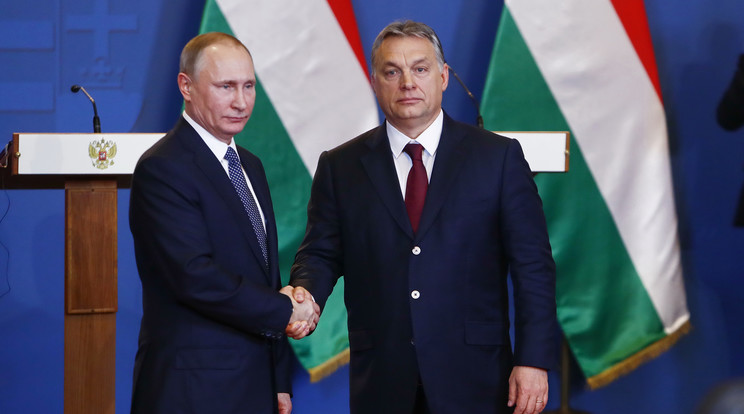 Vlagyimir Putyin és Orbán Viktor egységes állásponton volt /Fotó: Fuszek Gábor
