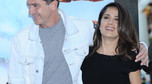 Salma Hayek i Antonio Banderas promują film"Kot w butach"