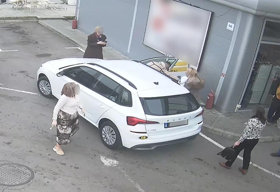 Incident na benzinskoj pumpi snimile su sigurnosne kamere