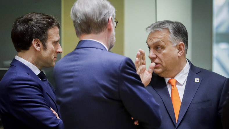 Viktor Orban i Emmanuel Macron