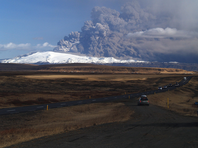 Wulkan Eyjafjallajökull, Islandia