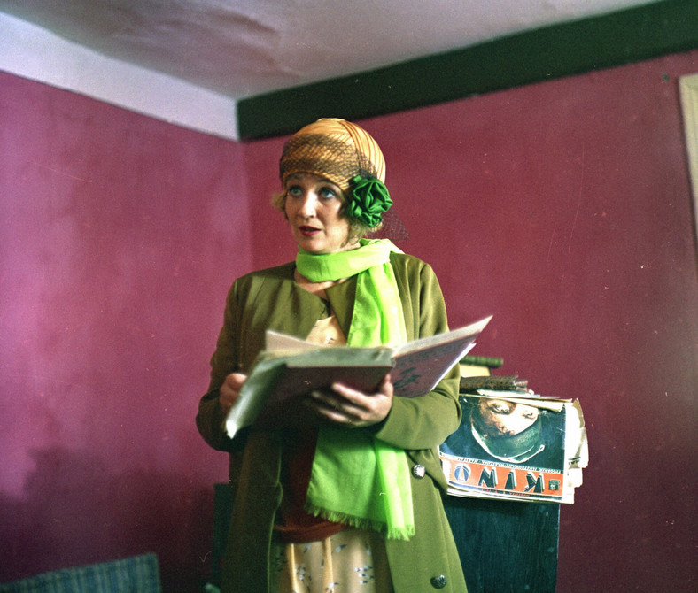 Ewa Dałkowska w "Trzech młynach" (1986) 