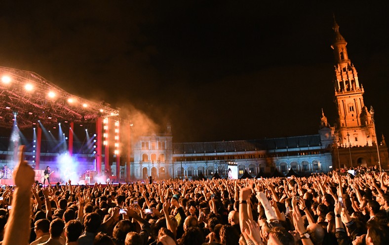 Green Day na MTV World Stage (Plac Hiszpański w Sewilli)