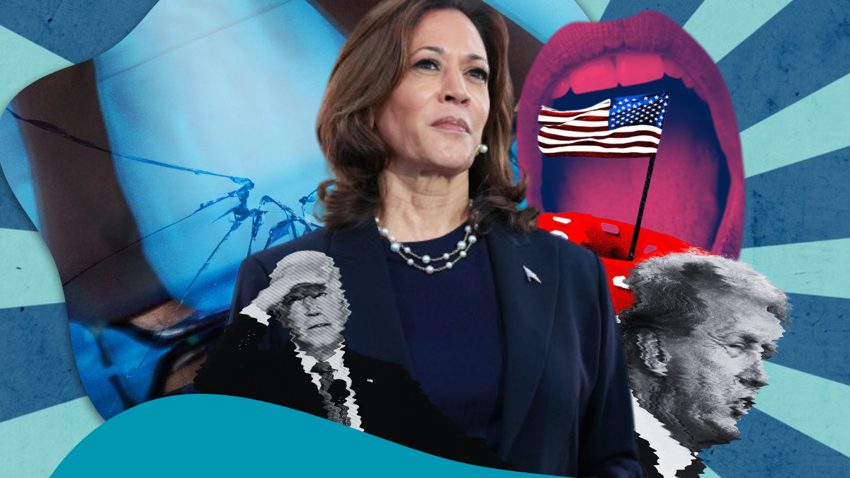 Valóban egy veszélyes üvegszikla peremén áll Kamala Harris? 