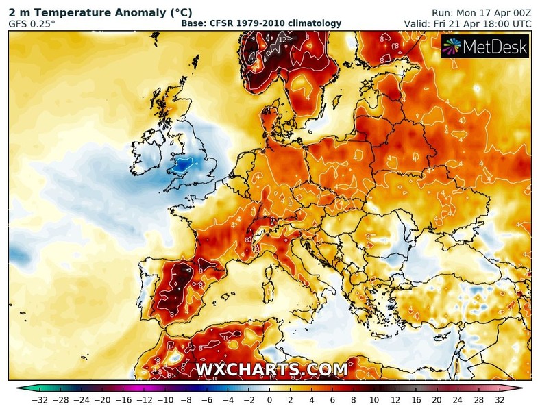 Temperatura pod koniec tygodnia może dobić do 20 st. C!