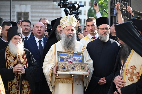 Patrijarh 6. juna u Hramu Svetog Save služi liturgiju pred Pojasom presvete Bogorodice: Upućen poziv svim vernicima