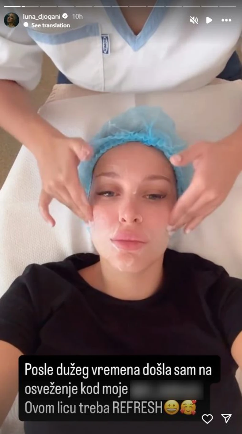 Luna Đogani, objava