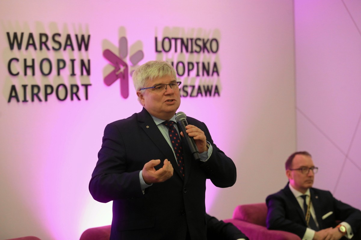 Pełnomocnik rządu ds. CPK Maciej Lasek
