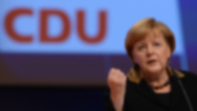Merkel na zjeździe CDU: nasz rząd najlepszy od 1990 roku.