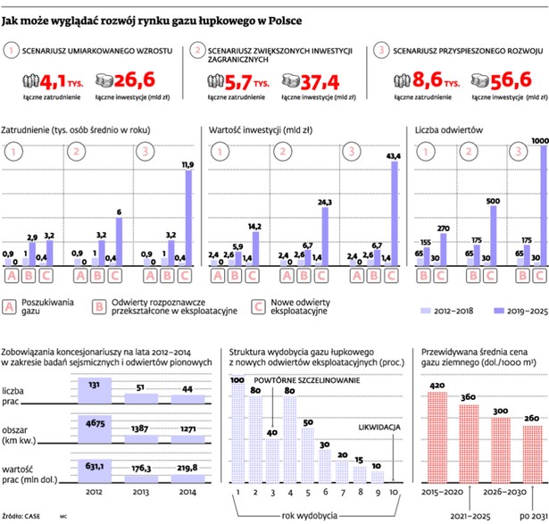 Jak może wyglądać rozwój rynku gazu łupkowego w Polsce