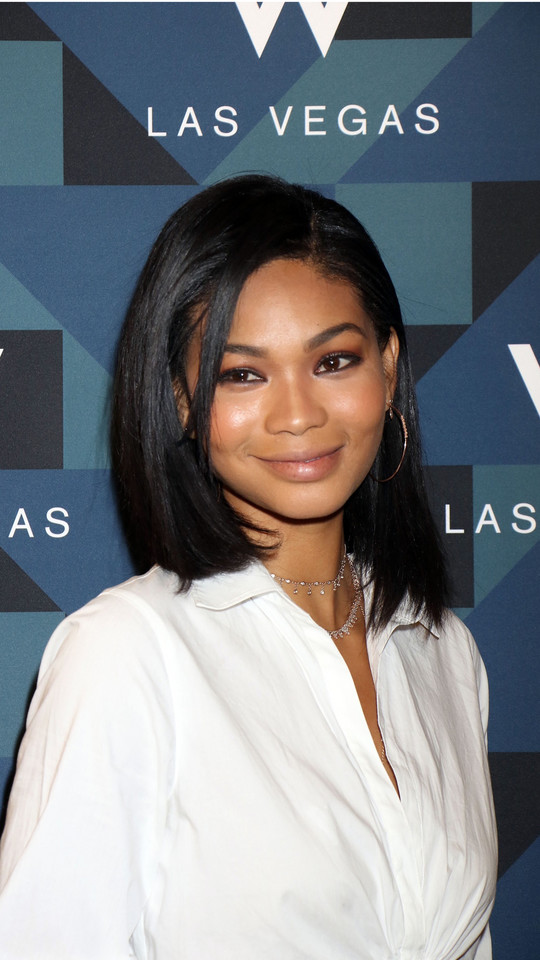 Chanel Iman na otwarciu hotelu w Las Vegas