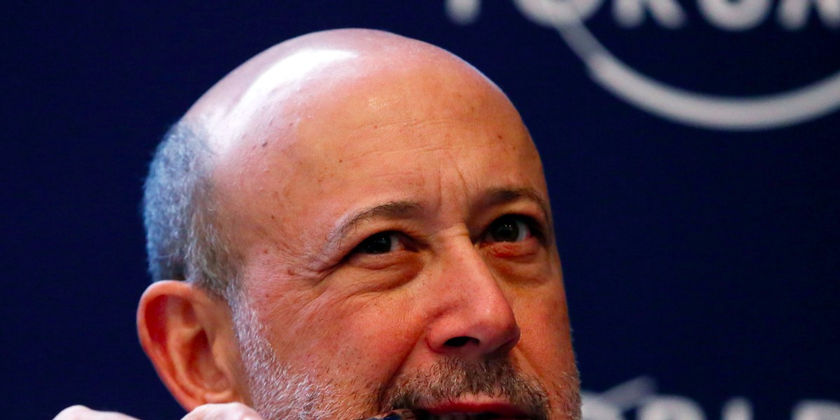 The CEO of Goldman Sachs cryptically tweeted about the bank's post-Brexit plans in the UK