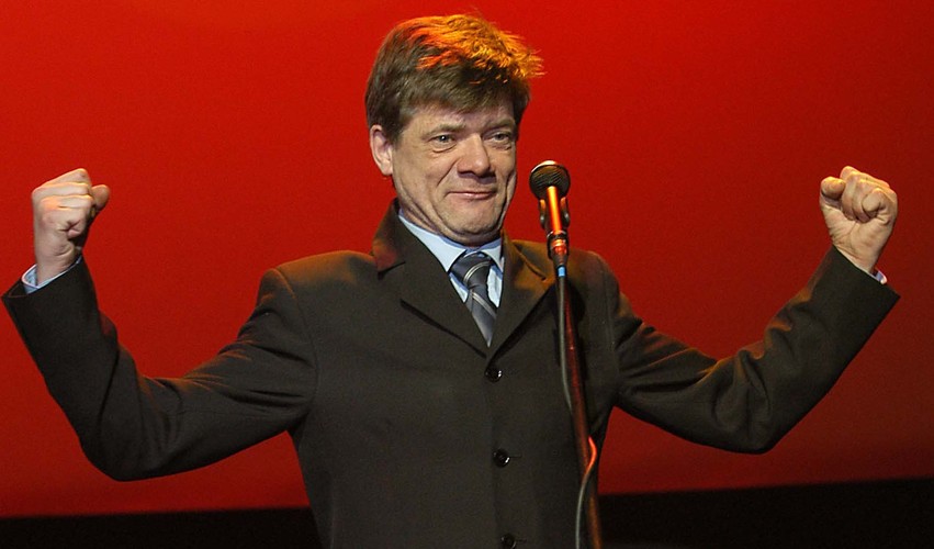 Henryk Gołębiewski, laureat specjalnej nagrody miesięcznika 'Film' za rolę, bez której nie byłoby najlepszego polskiego filmu roku – 'Edi' (2003)