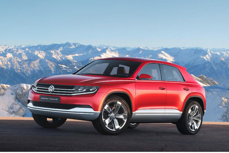 VW Cross Coupe Concept jako hybryda TDI