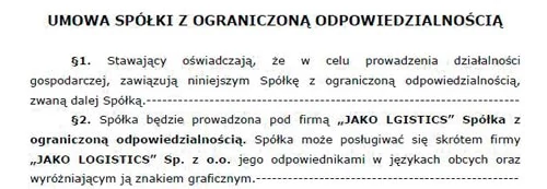 Od 2012 roku taki tradycyjny dokument przestanie być konieczny do założenia spółki z o.o. Wystarczy wypełnienie umów i formularzy w internecie.