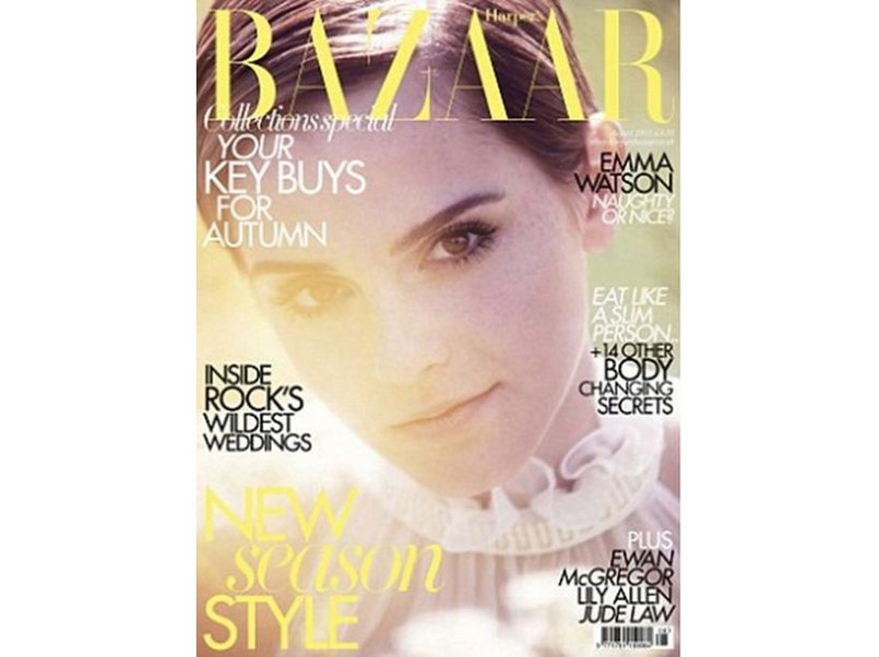 Emma Watson na okładce „Harper’s Bazar”. Źródło: Harper’s Bazar UK