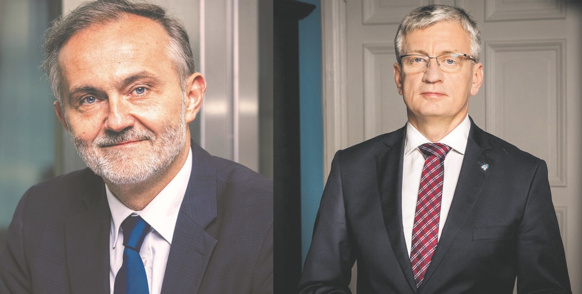 Wojciech Szczurek i Jacek Jaśkowiak