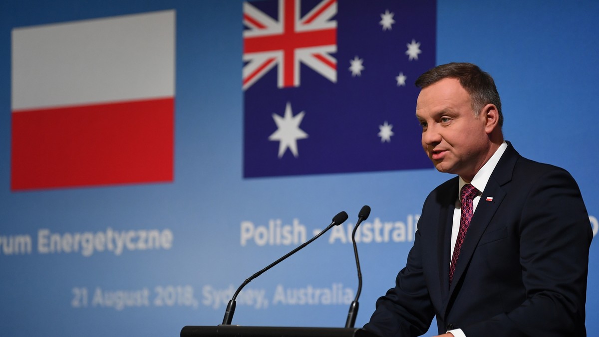 Andrzej Duda w Australii o zakupie fregat: żaden temat nie jest zamknięty