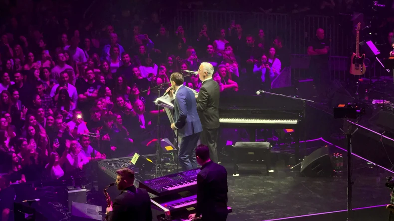 Mirza Selimović na koncertu kod Saše Matića