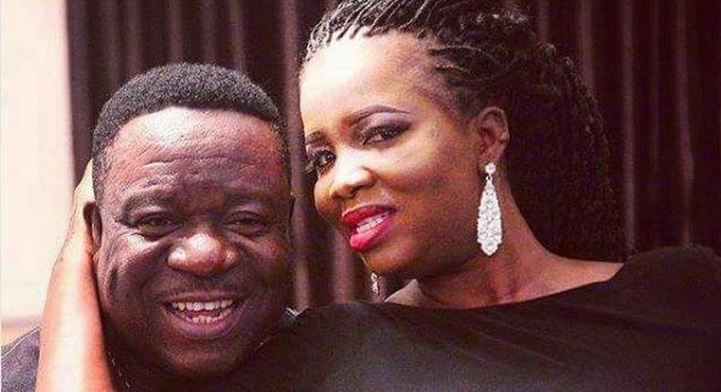 Mr Ibu and wife, Stella Maris