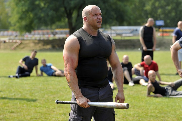 Tomasz Oświeciński na planie 'Pitbull. Nowe pożądki'