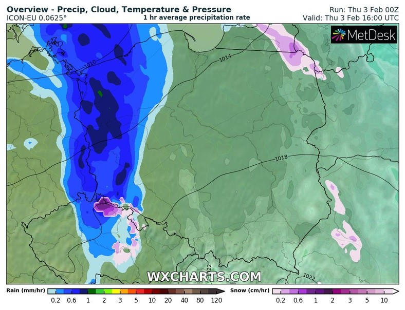 Po południu na zachodzie zrobi się pochmurno