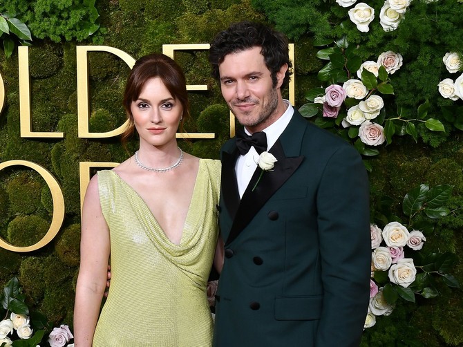 Lejston Mister i Adam Brodi na dodeli Zlatnog globusa
