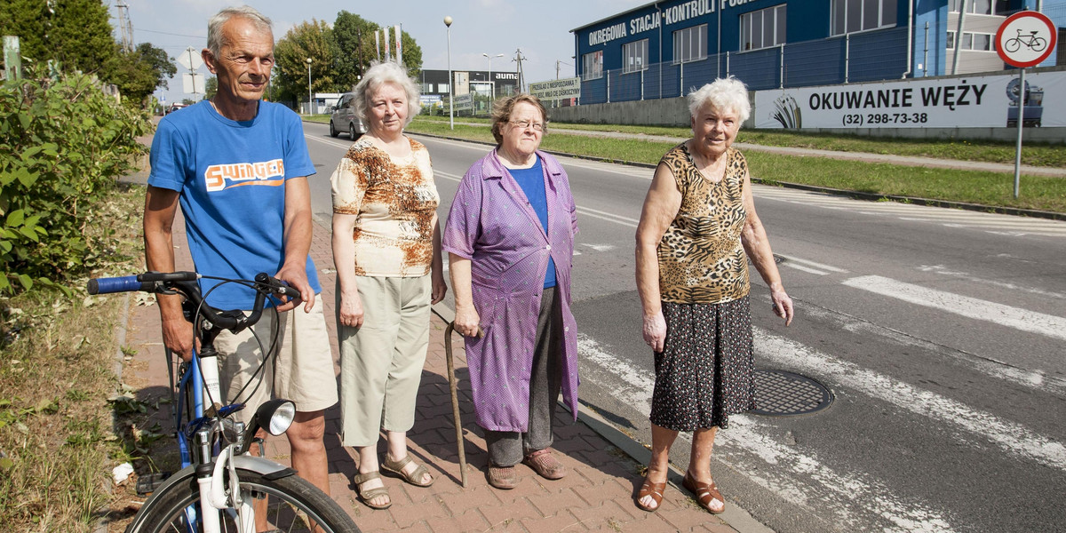 Mieszkańcy proszą o pomalowanie pasów