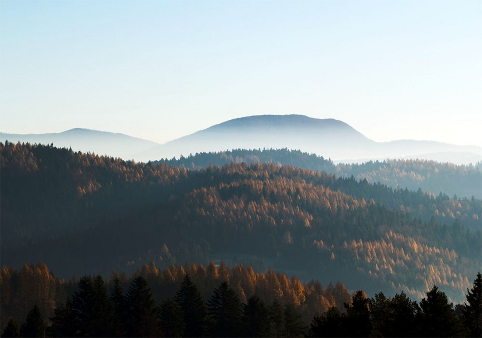 Beskid Niski - góry bez turystów