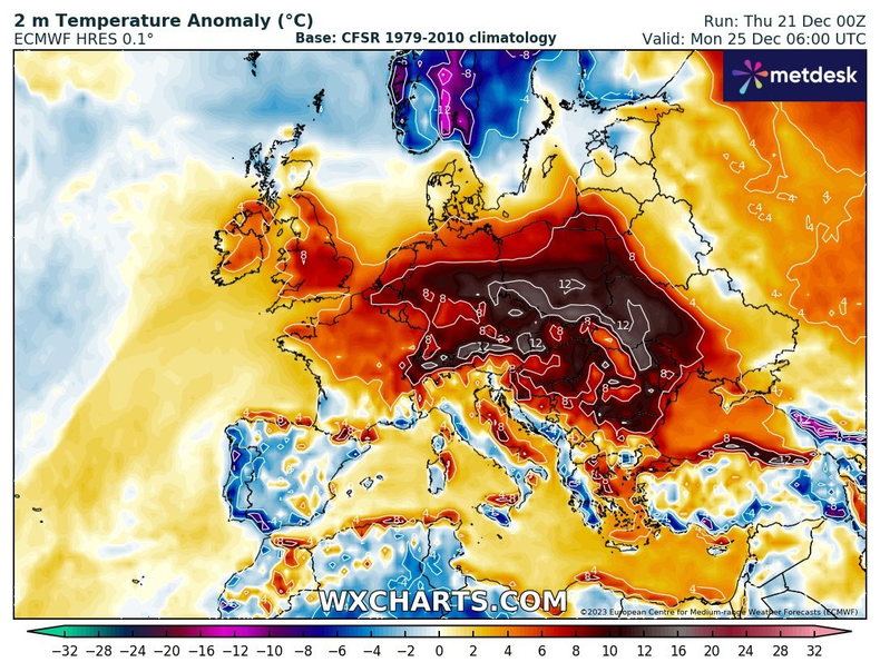 Będzie ekstremalnie ciepło. Temperatura przekroczy normę aż o 12 st. C