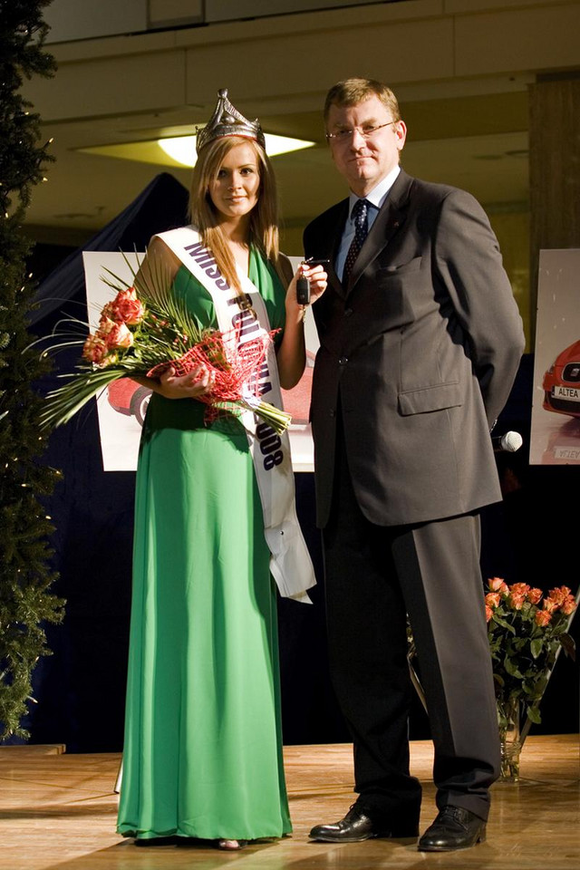 Miss Polonia 2008 i Seat Altea (fotogaleria)