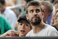 Shakira i Gerard Pique, 2014 r.